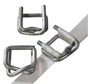 Zapinka druciana do taśm PP CB5 16mm - 500szt