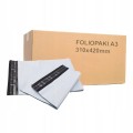 Foliopaki A3 ukazane na tle kartonu zbiorczego
