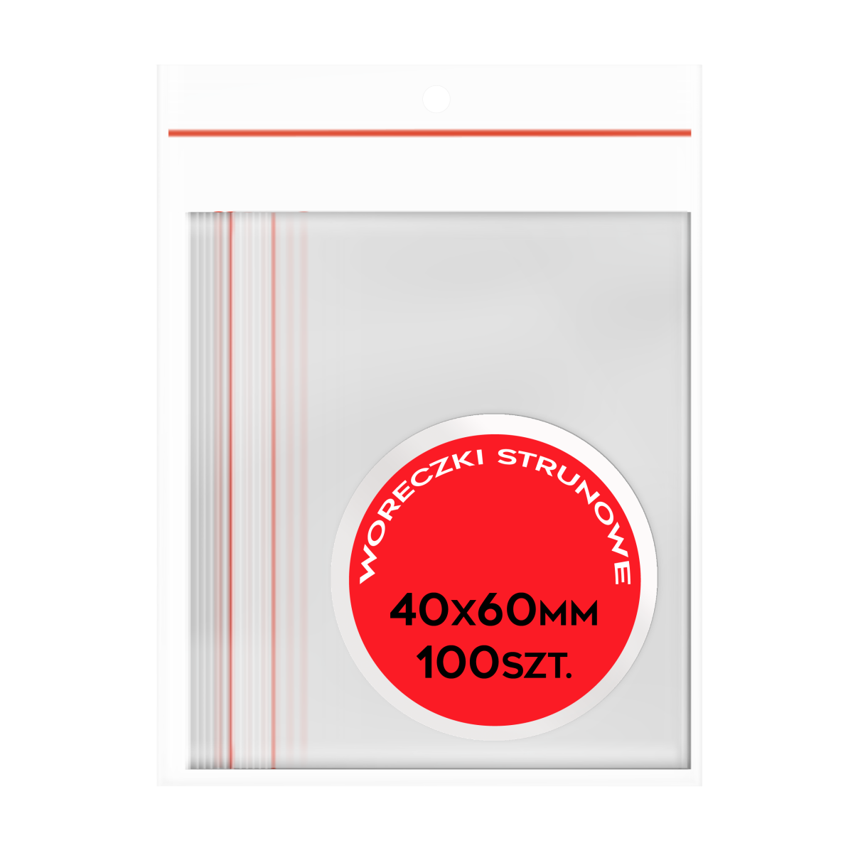 WORECZKI STRUNOWE 40x60 torebki 100szt.