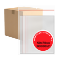 Woreczki strunowe 50x70mm 20000szt.