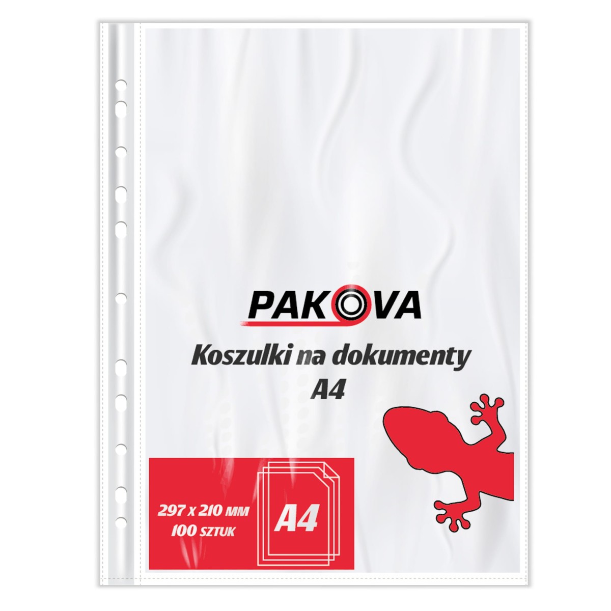 Koszulki na dokumenty A4 100 szt.