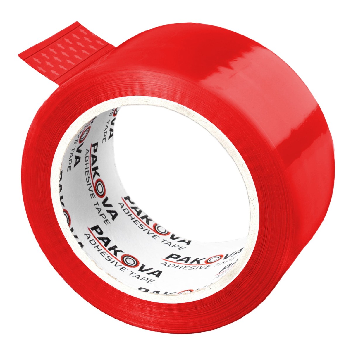 Taśma pakowa CZERWONA PAKOVA 48/100y