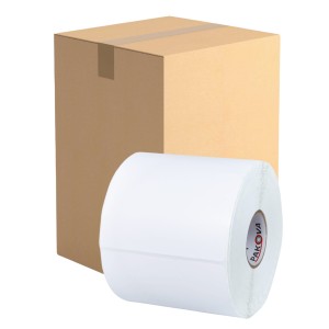 Etykiety termiczne PAKOVA BIAŁE 100/170mm 400szt. 24 rolki