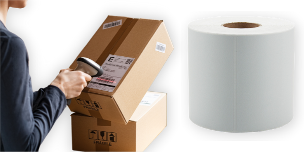 etykiety termiczne na rolce